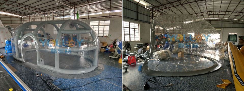 inflatable oval bubble tents-1