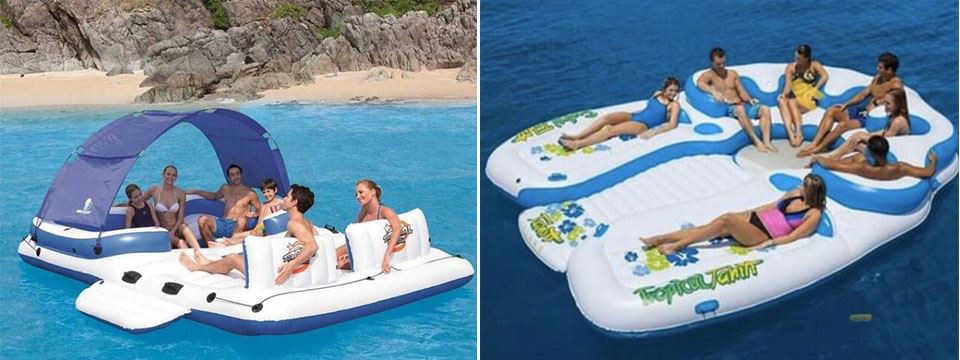 inflatable floating island-2