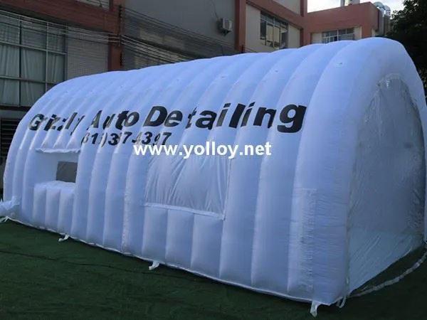 Mobile Inflatable Car Wash Tent Canopy